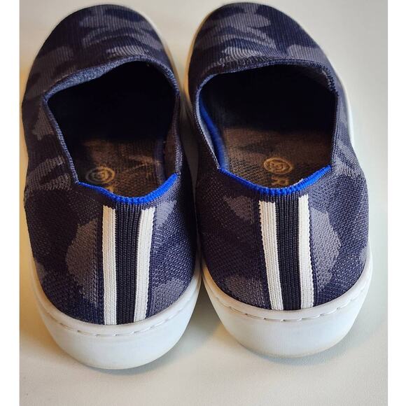 Rothy's Gray Camo Sneakers Slip On Size 7.5 - Picture 2 of 8